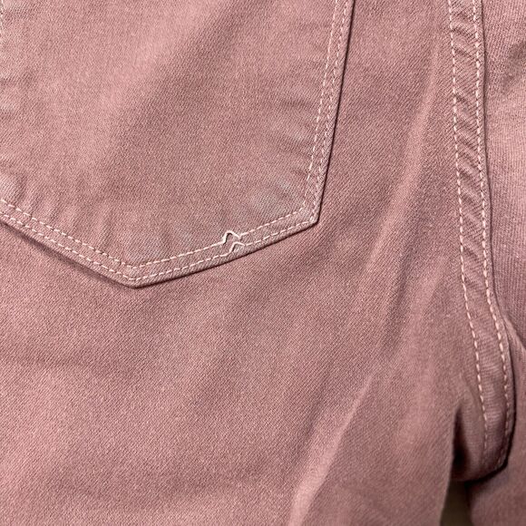 Kancan Jeans Women's Size 24x30 Skinny, Mauve Pink, Low Rise - Picture 10 of 11